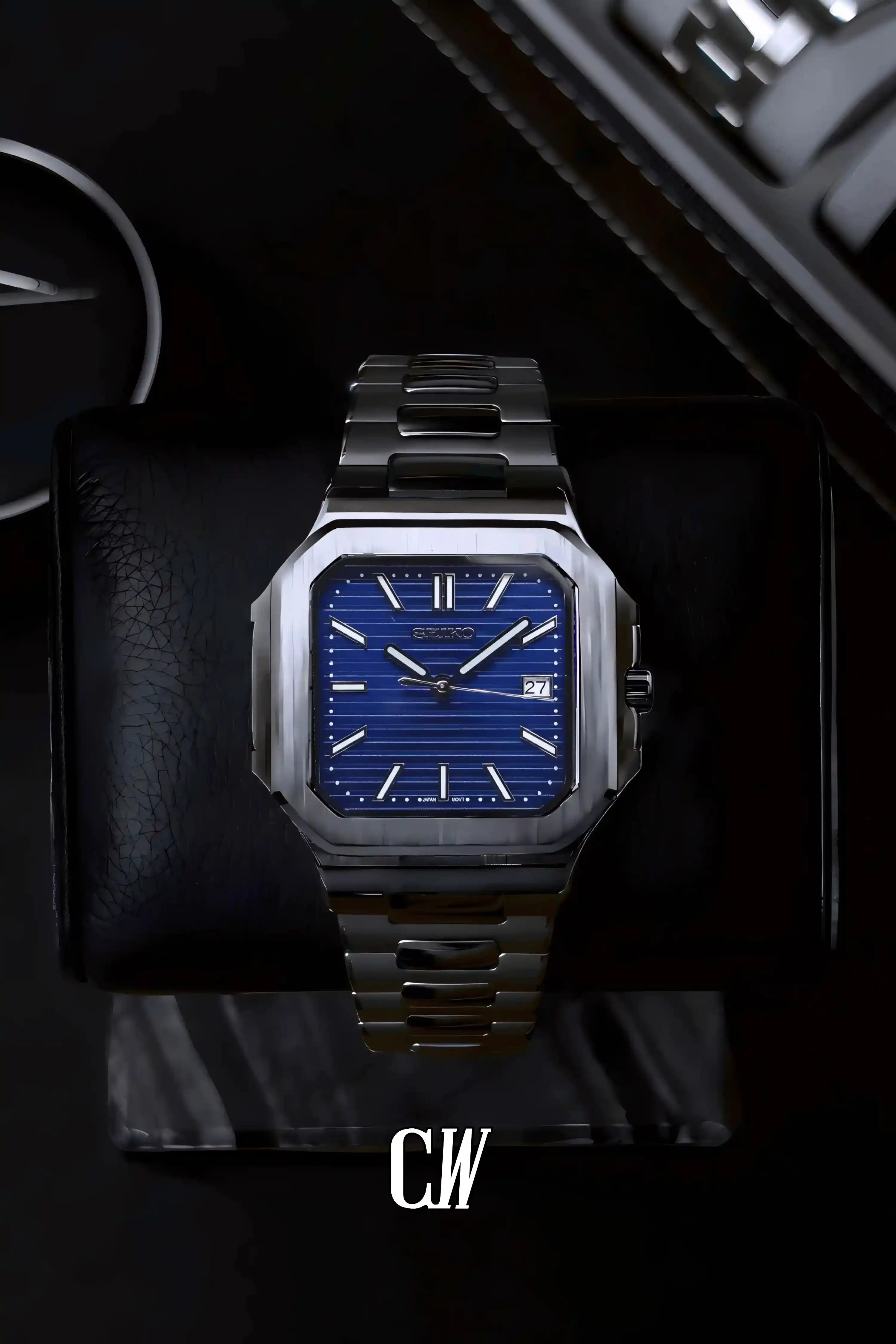 Seikocubitus mod watch blue