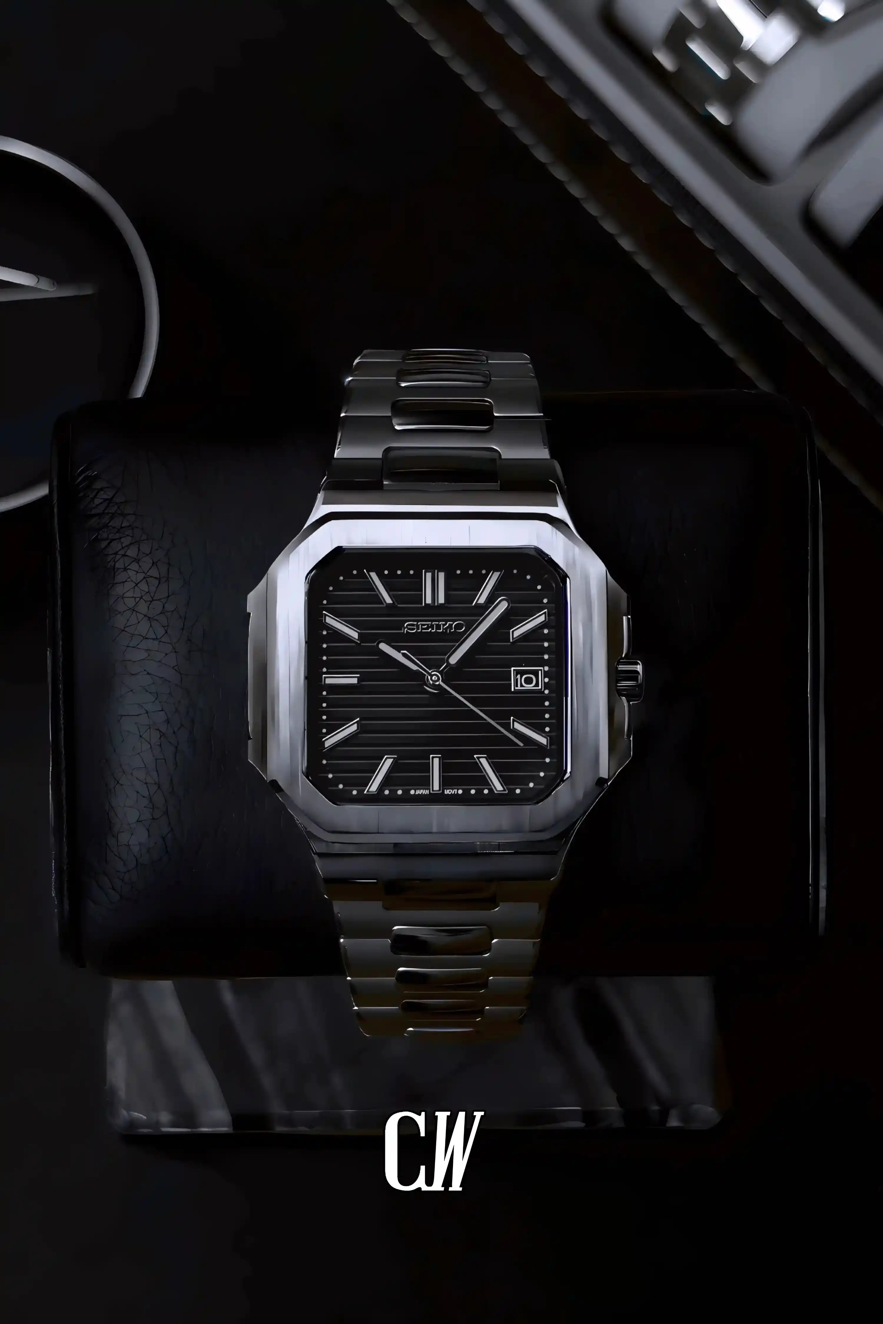 Seikocubitus mod watch black