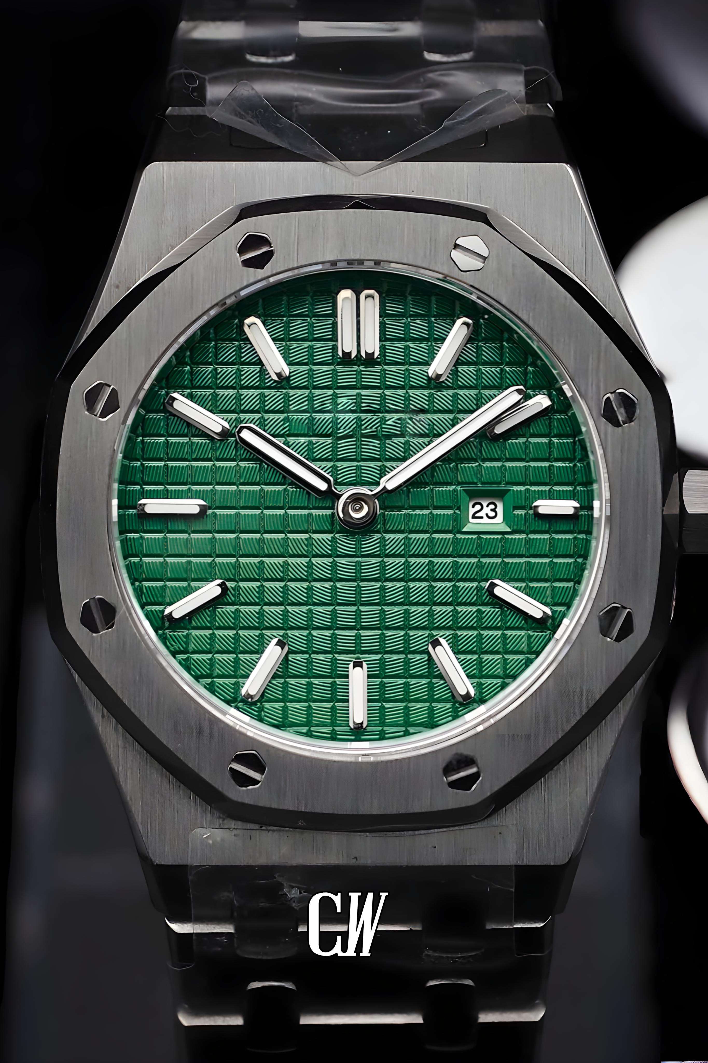 Ladies mod Royal Seikoak watch 'Green'