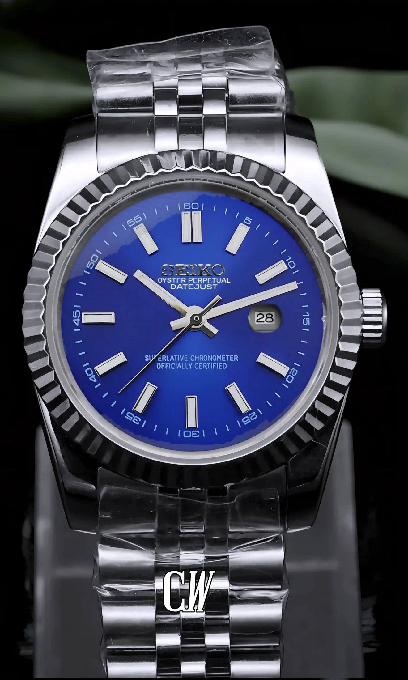 Ladies DJ mod watch 31mm blue-Circa Watch Labs