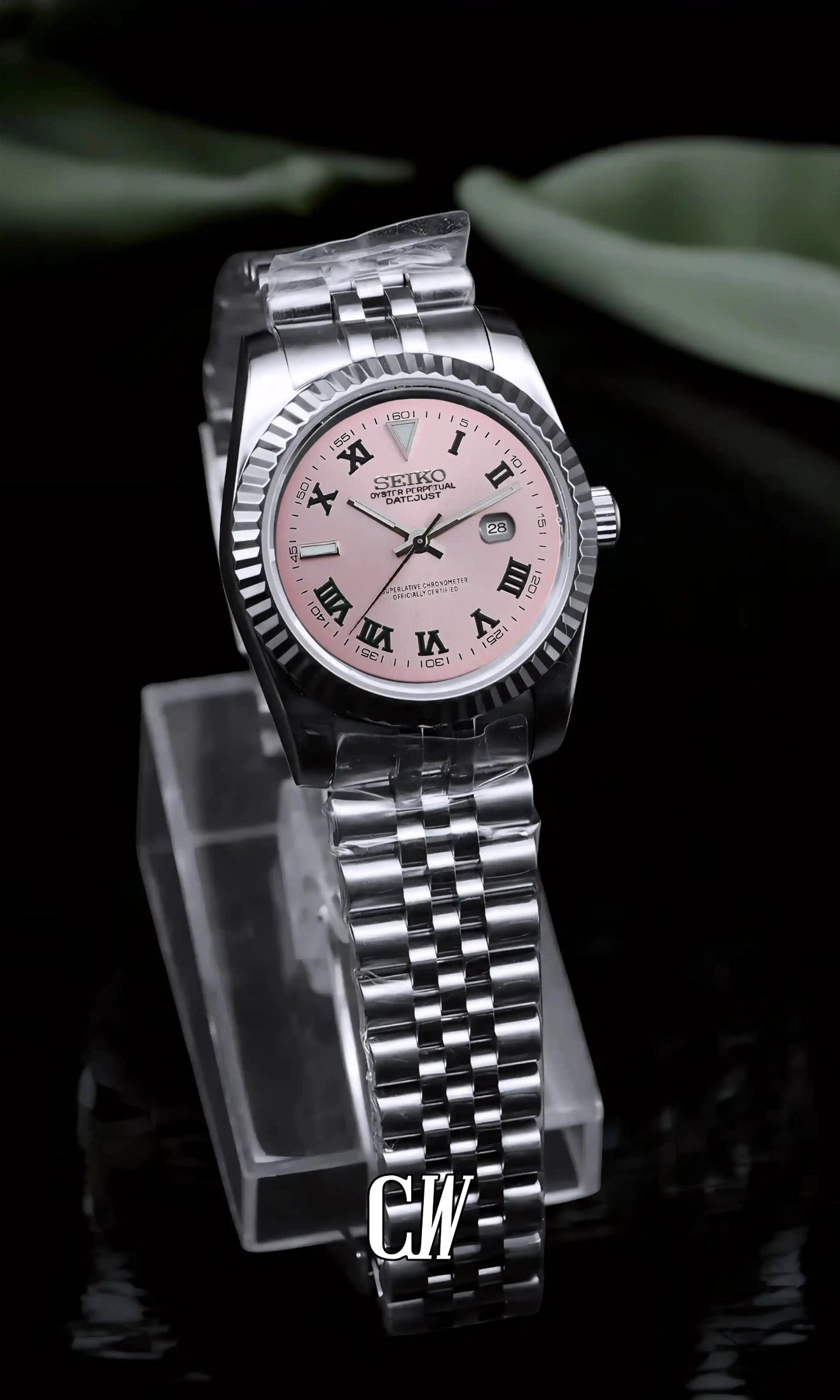 Ladies DJ mod watch 31mm wimbledon pink-Circa Watch Labs