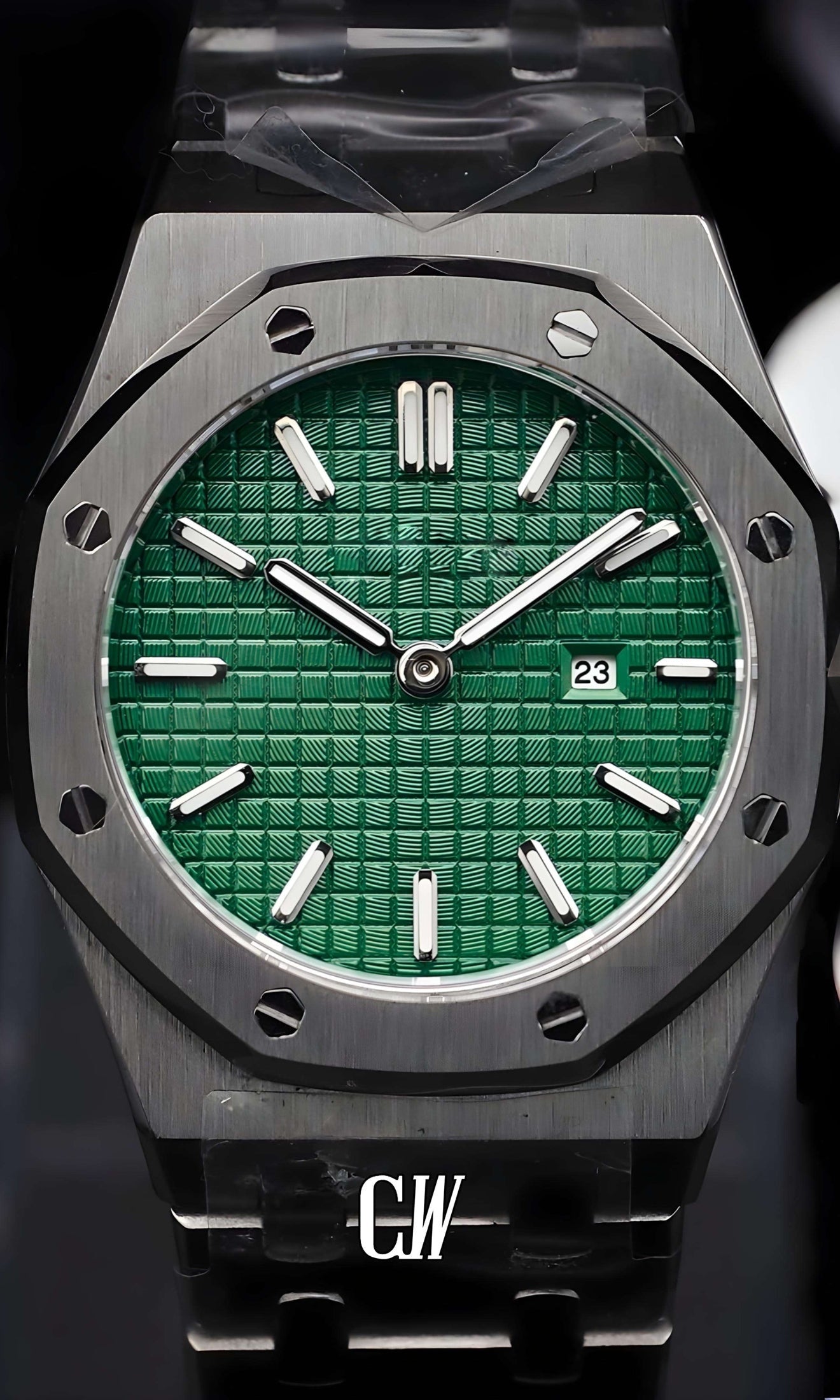Ladies mod oak watch 'Green'-Circa Watch Labs