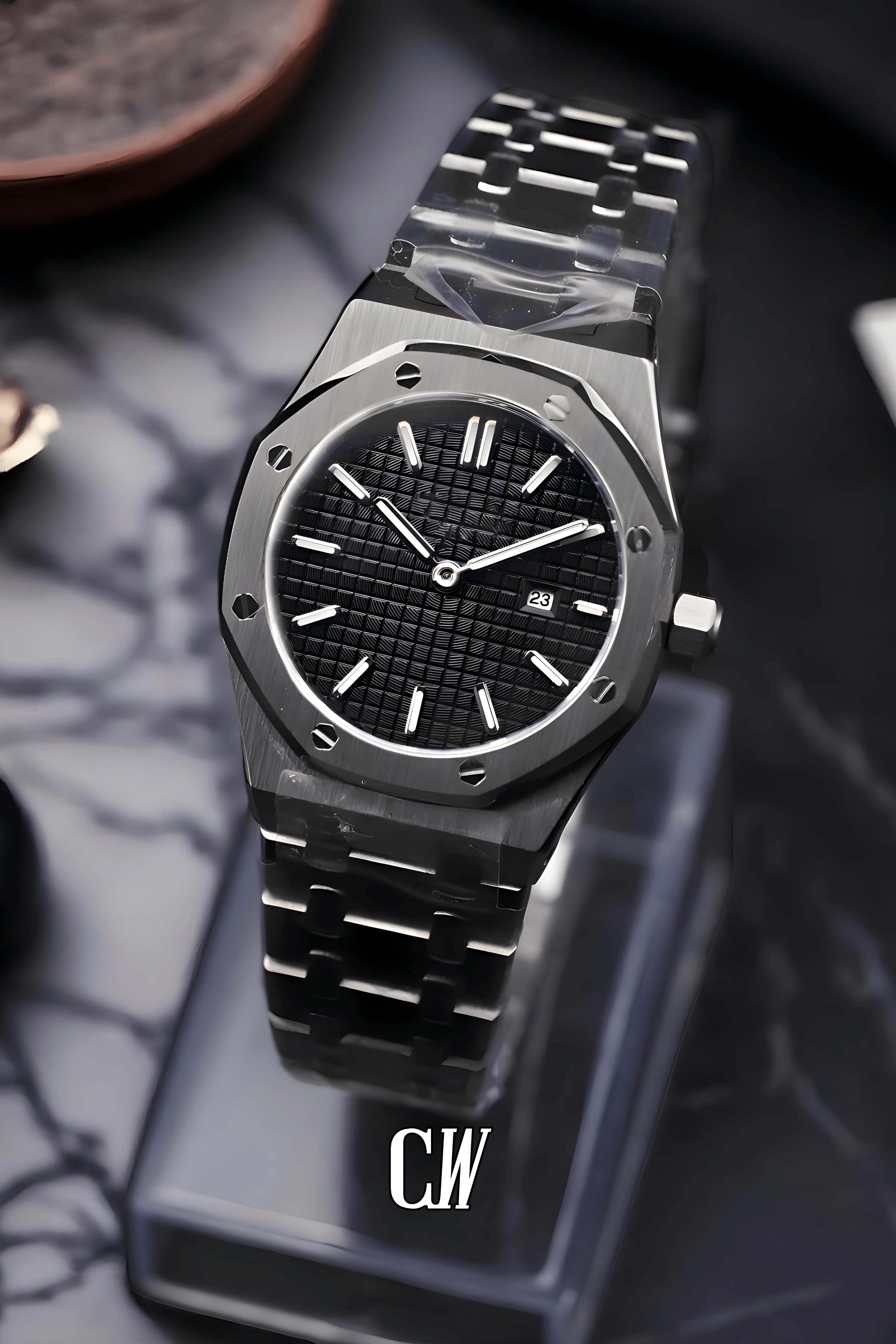 Ladies mod Royal Seikoak watch 'black'