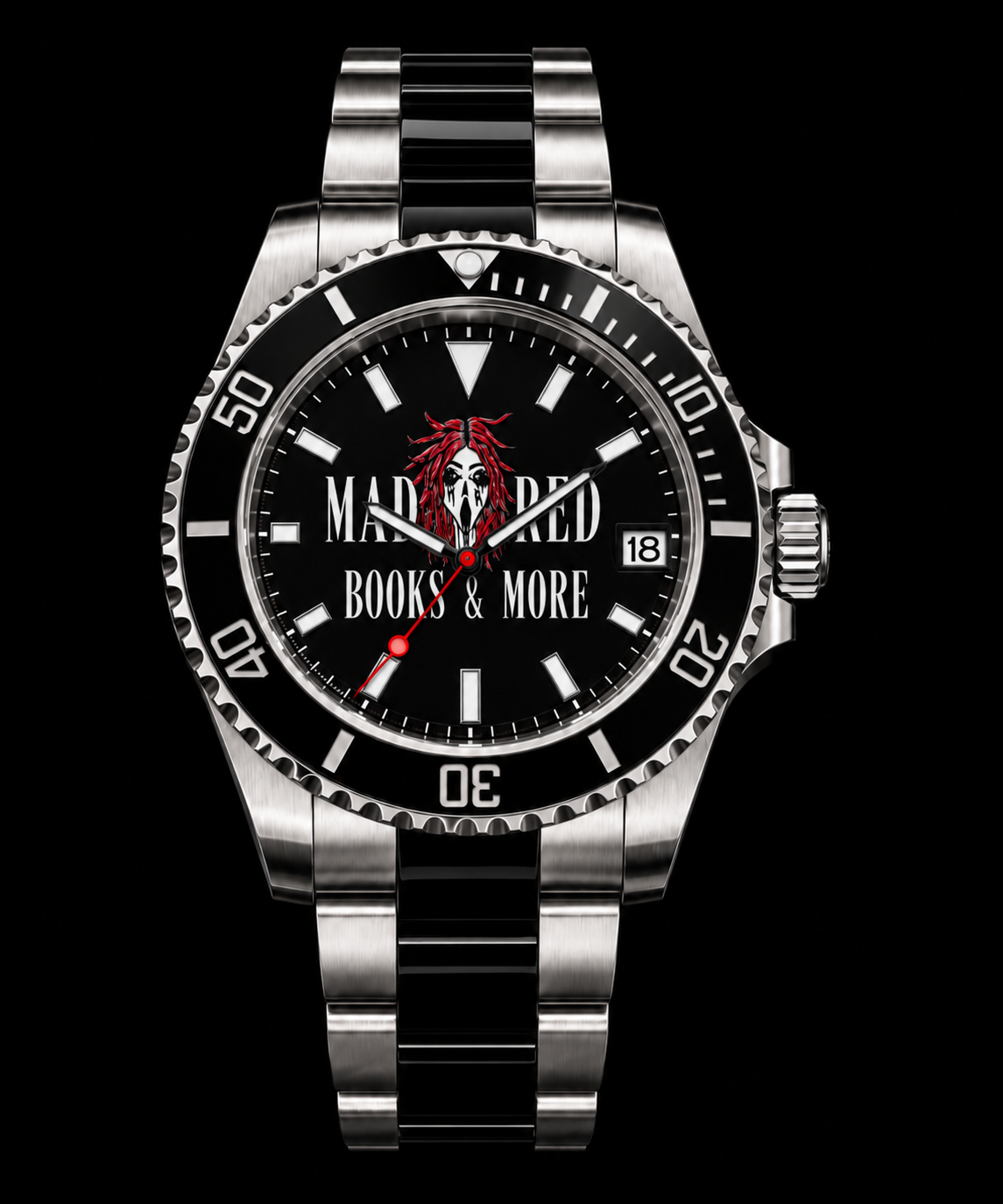 Custom MarineMaster watch - Mad Red Books & More