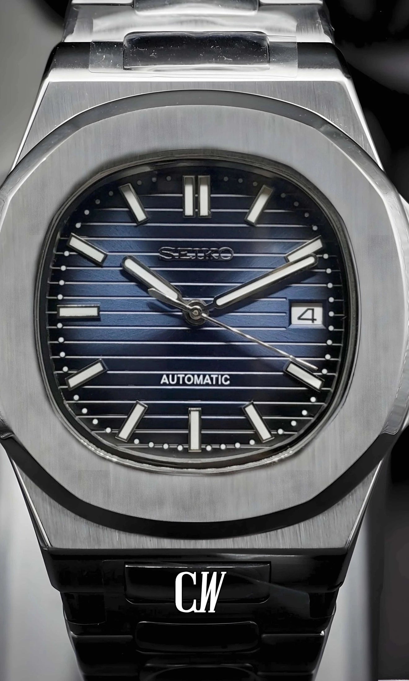 Nautiko mod watch blue-Circa Watch Labs