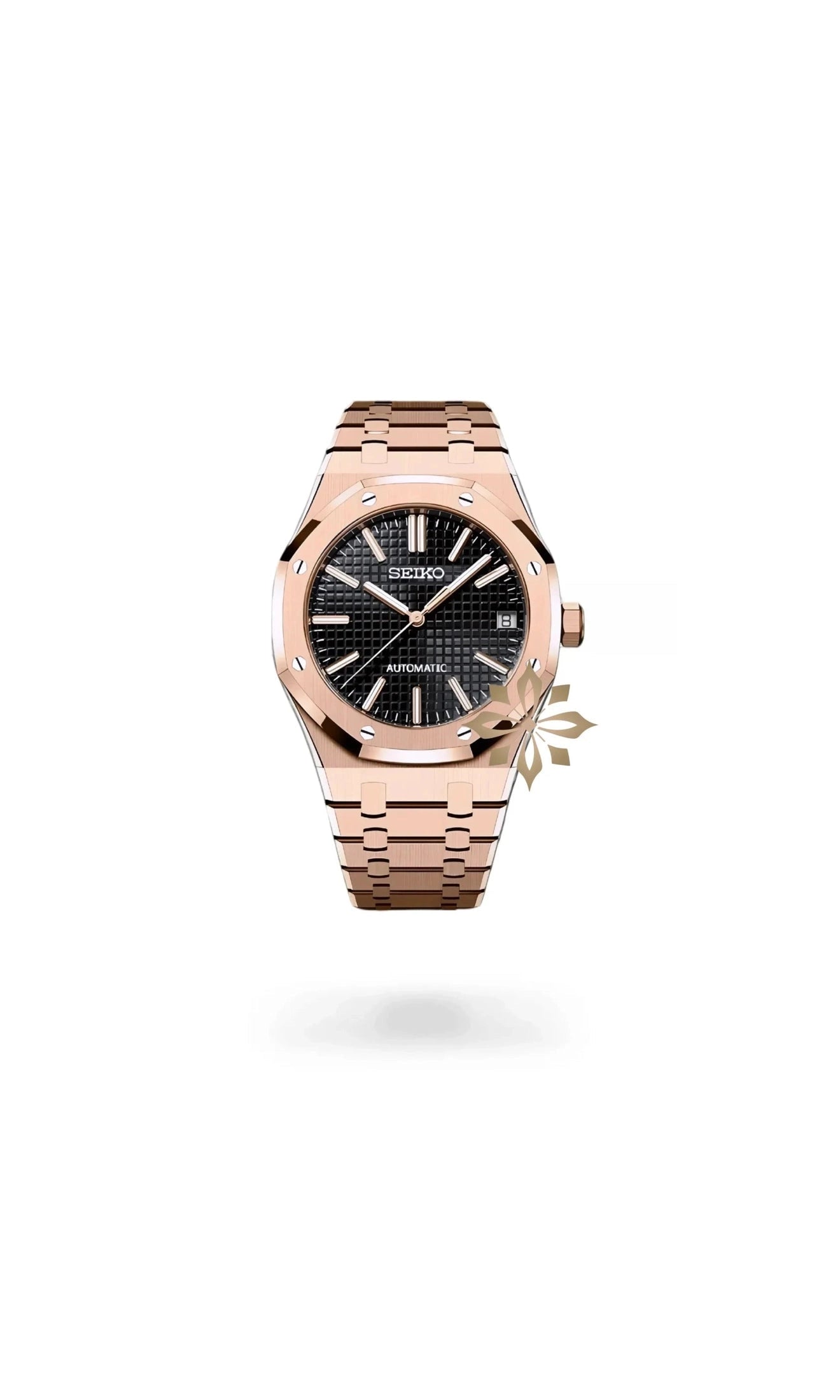 Oak mod watch 'Rose gold'-Circa Watch Labs
