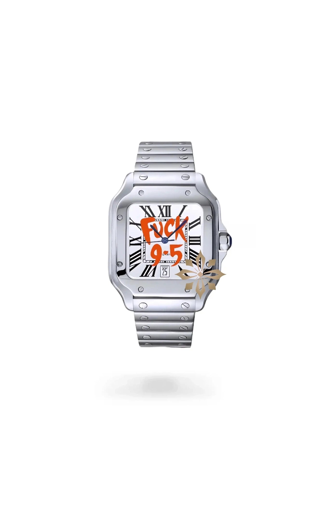 Santo Mod Santos style watch 'f*ck 9-5' limited edition-Circa Watch Labs