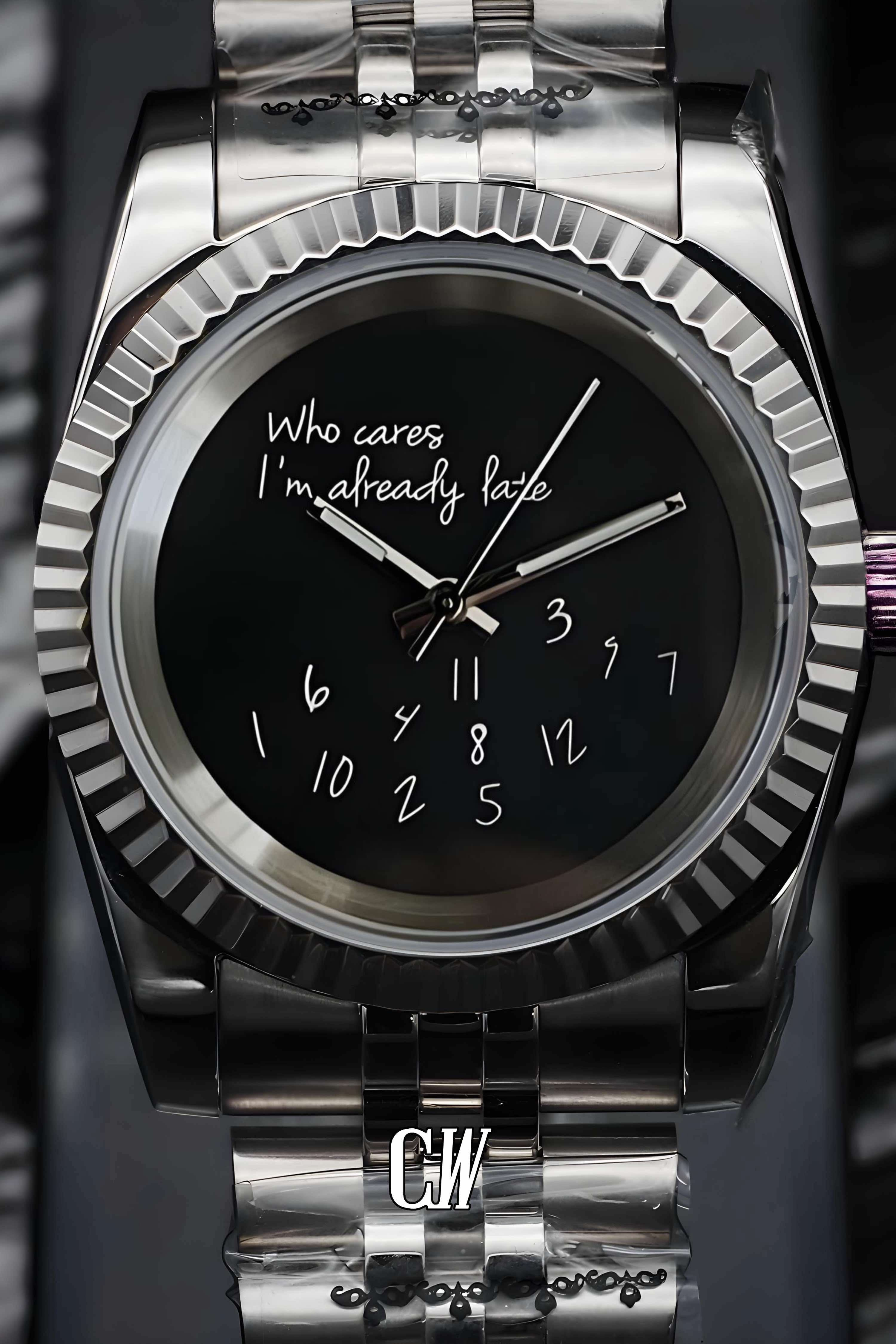 Seikojust mod 'who cares I'm already late' watch - Circa Watch Labs