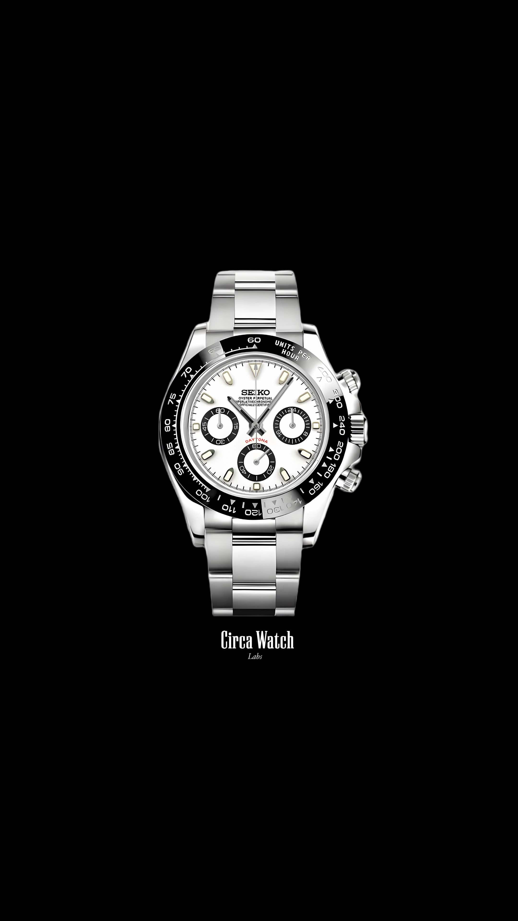 Seitona mod panda style watch