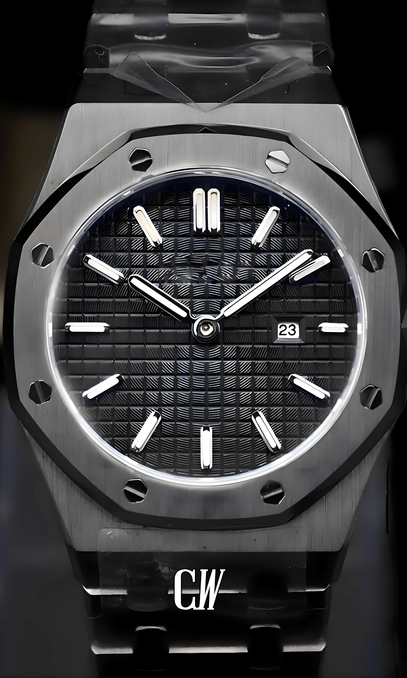 Ladies mod Royal Seikoak watch 'black' - Circa Watch Labs