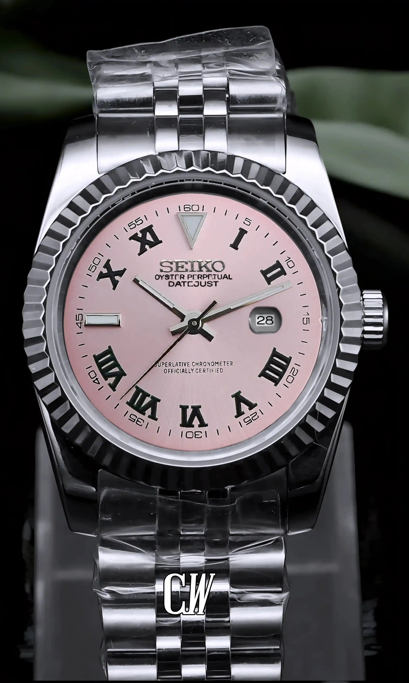 Ladies Seikojust mod watch 31mm wimbledon silver - Circa Watch Labs