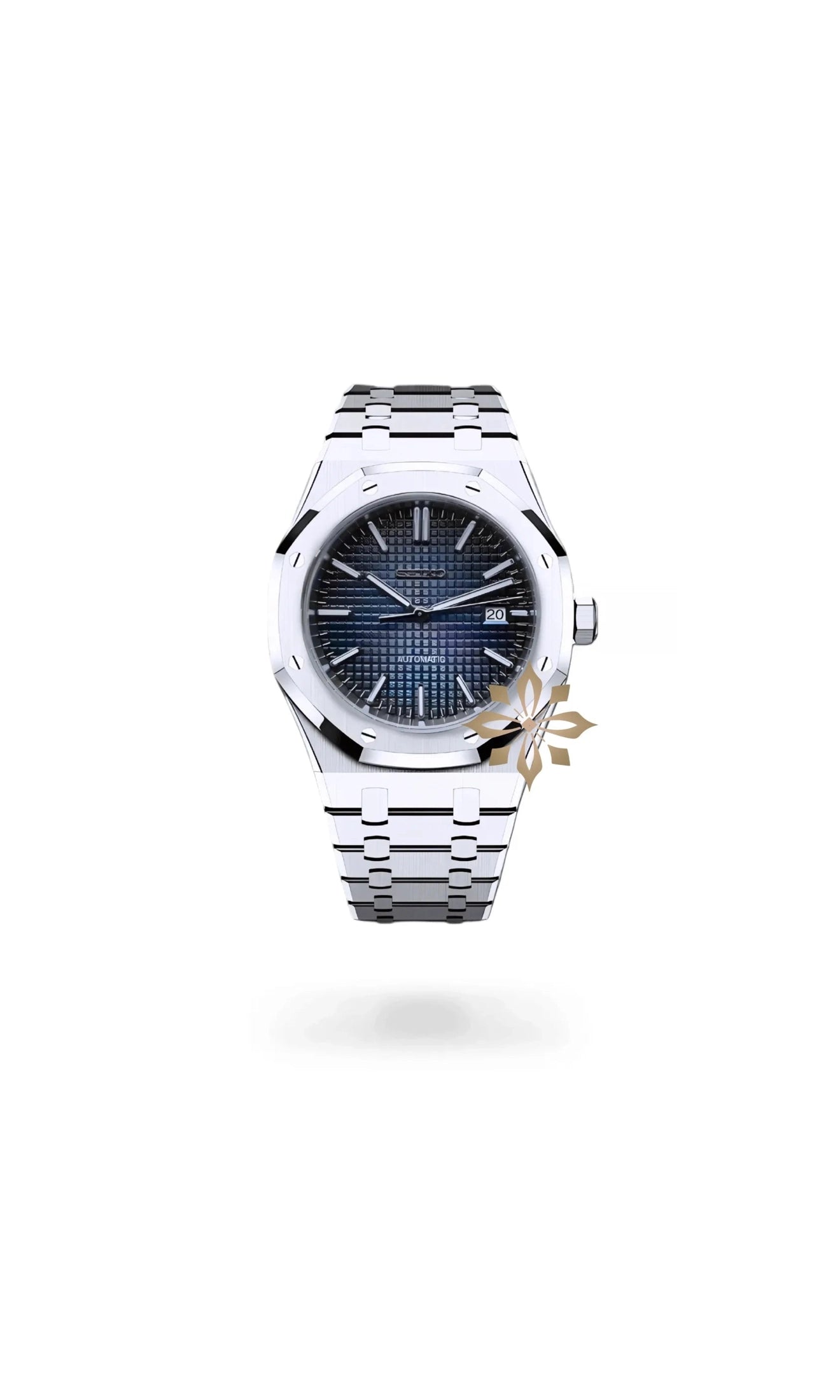Mod Royal Seikoak automatic watch 'blue' - Circa Watch Labs
