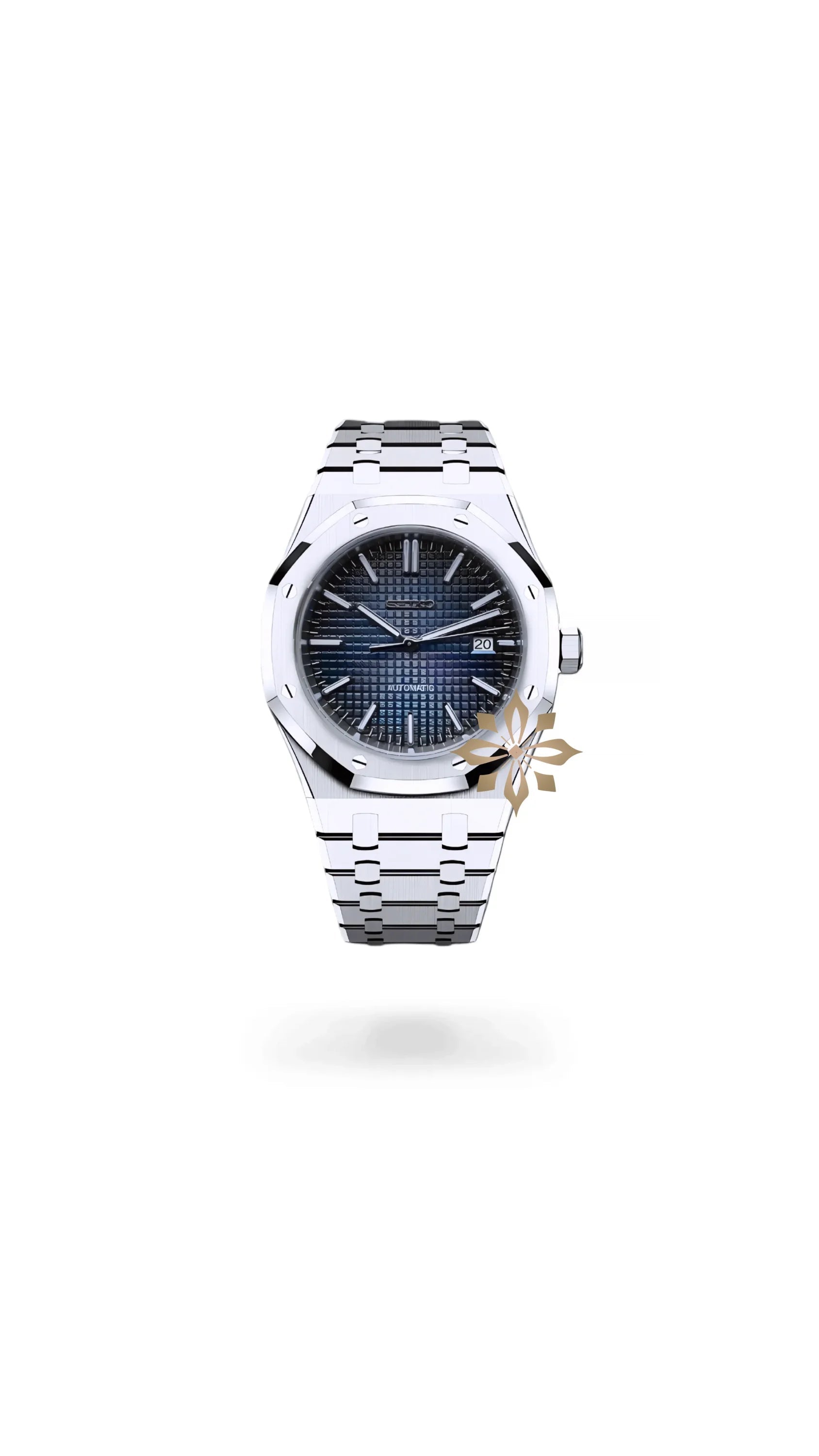 Mod Royal Seikoak automatic watch 'blue' - Circa Watch Labs seiko mod