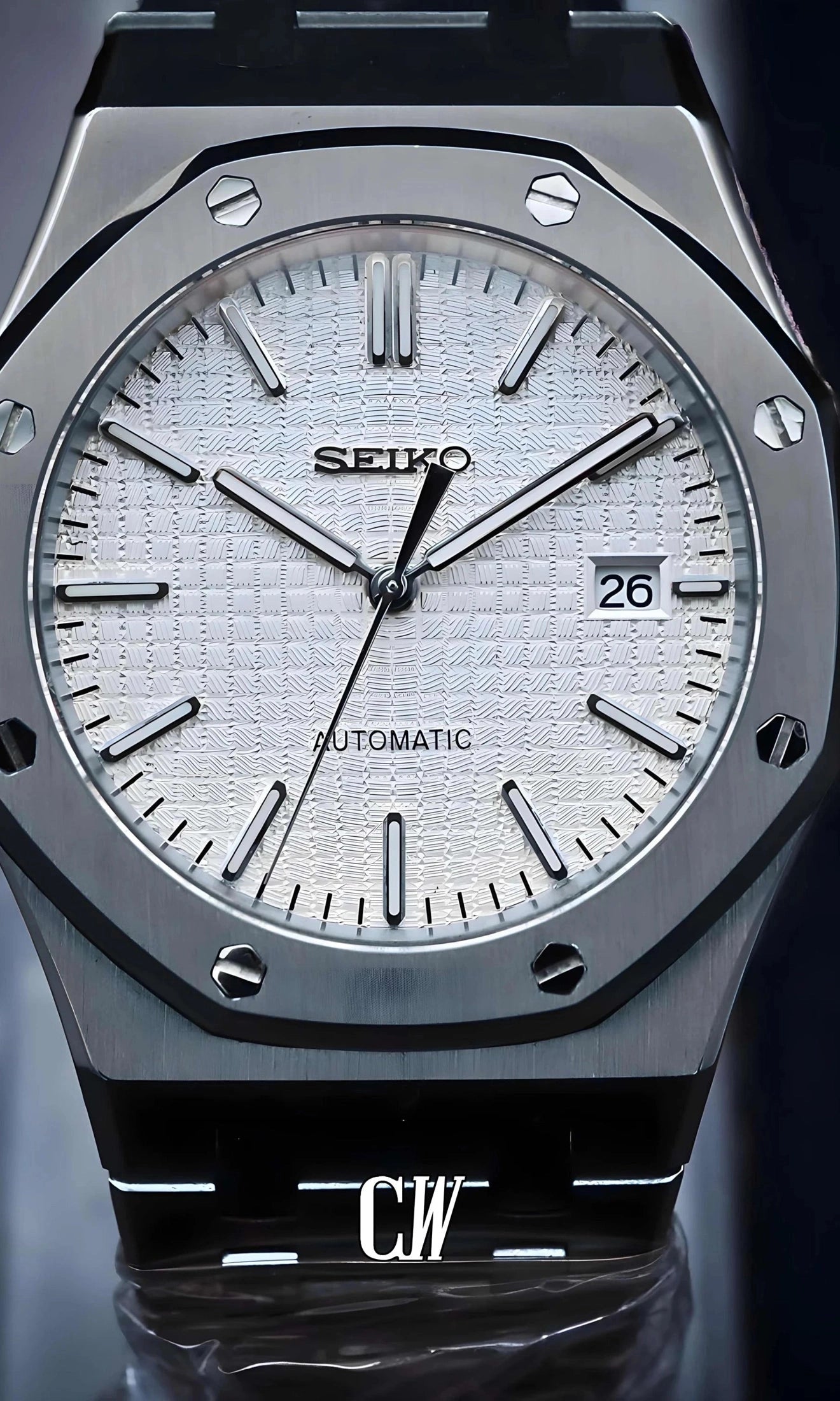 Mod Royal Seikoak watch 'white' - Circa Watch Labs