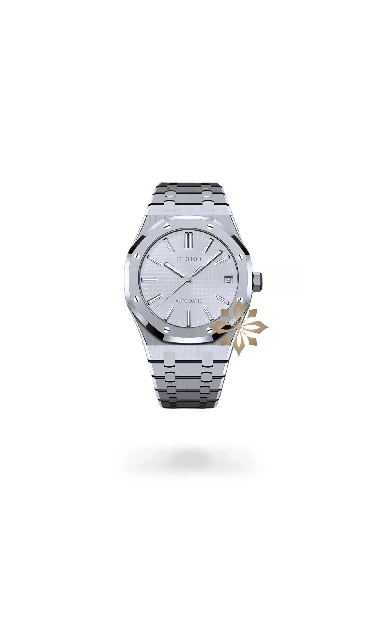 Mod Royal Seikoak watch 'white' - Circa Watch Labs