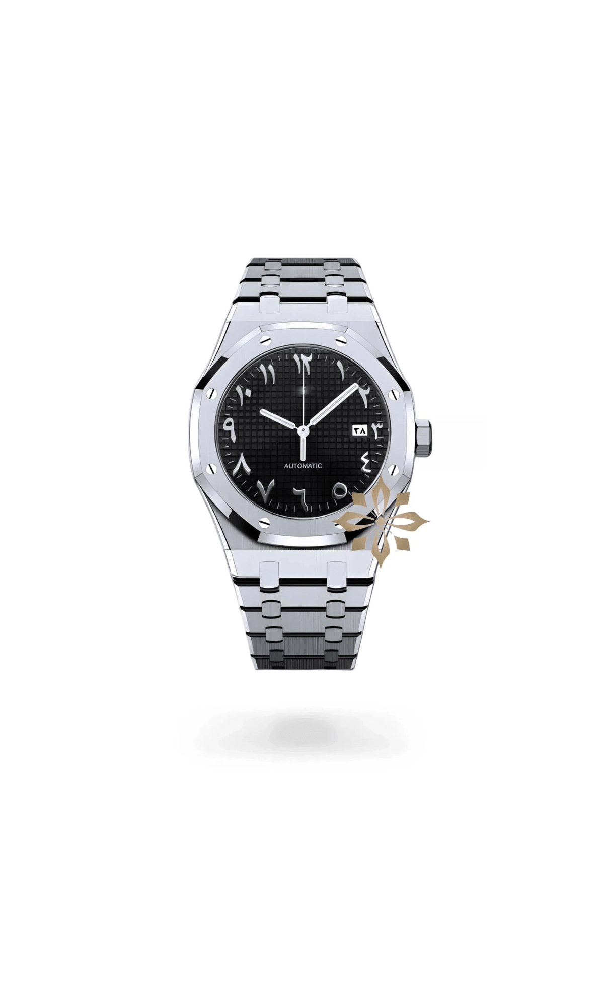 Oak mod automatic watch 'black' arabic - Circa Watch Labs seiko mod