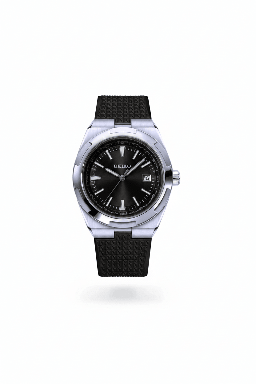 Oversea mod homage automatic watch black - Circa Watch Labs seiko mod