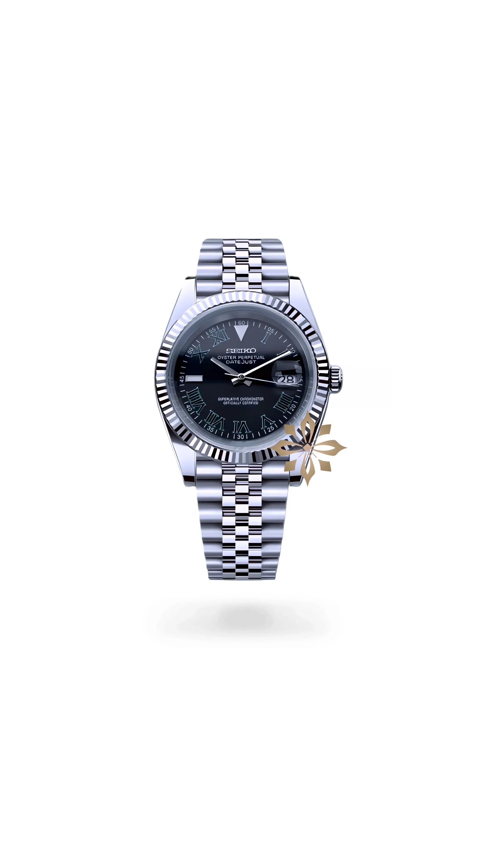 Seikojust mod Wimbledon watch black - Circa Watch Labs