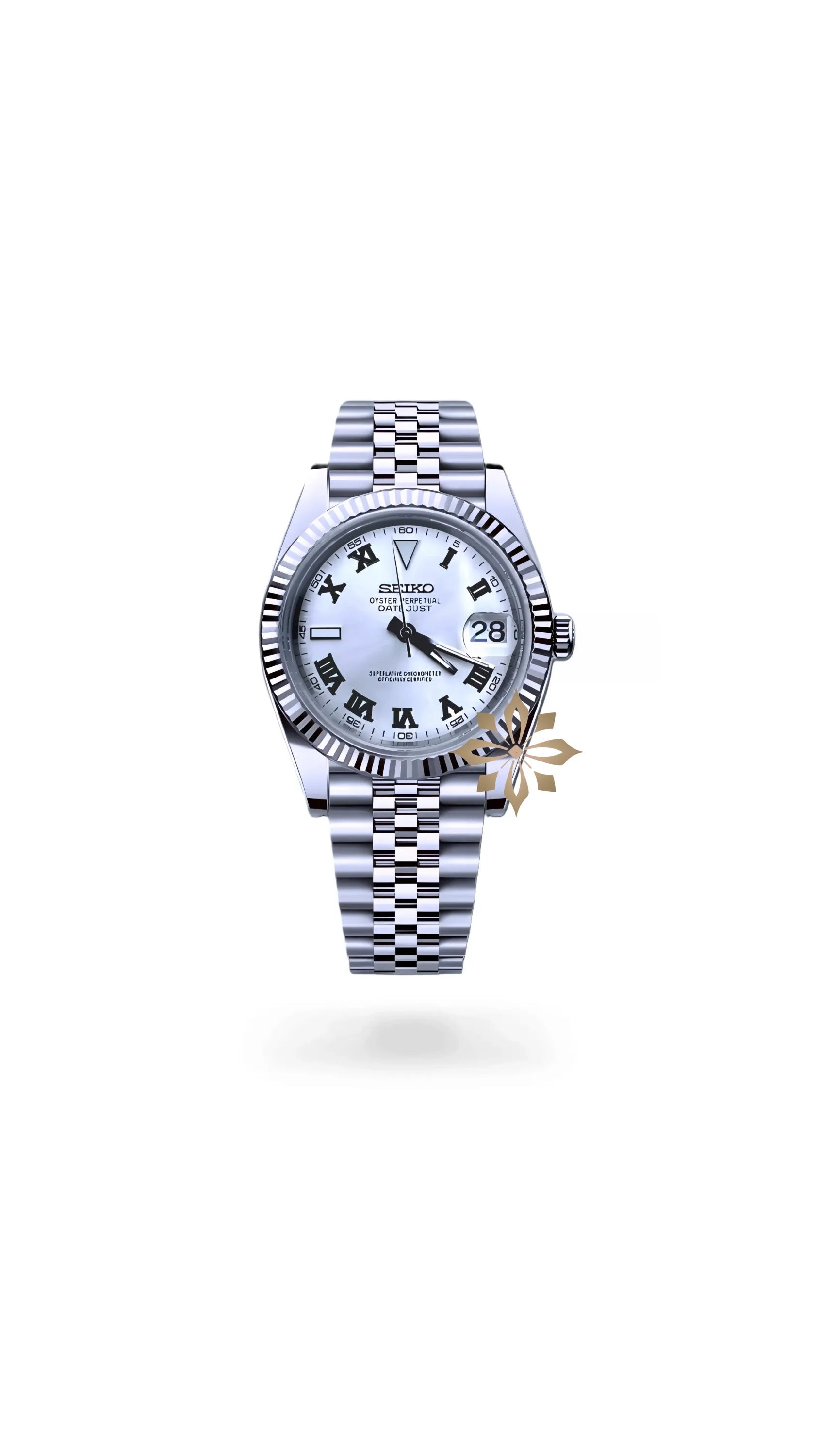 Seikojust mod Wimbledon watch white - Circa Watch Labs seiko mod