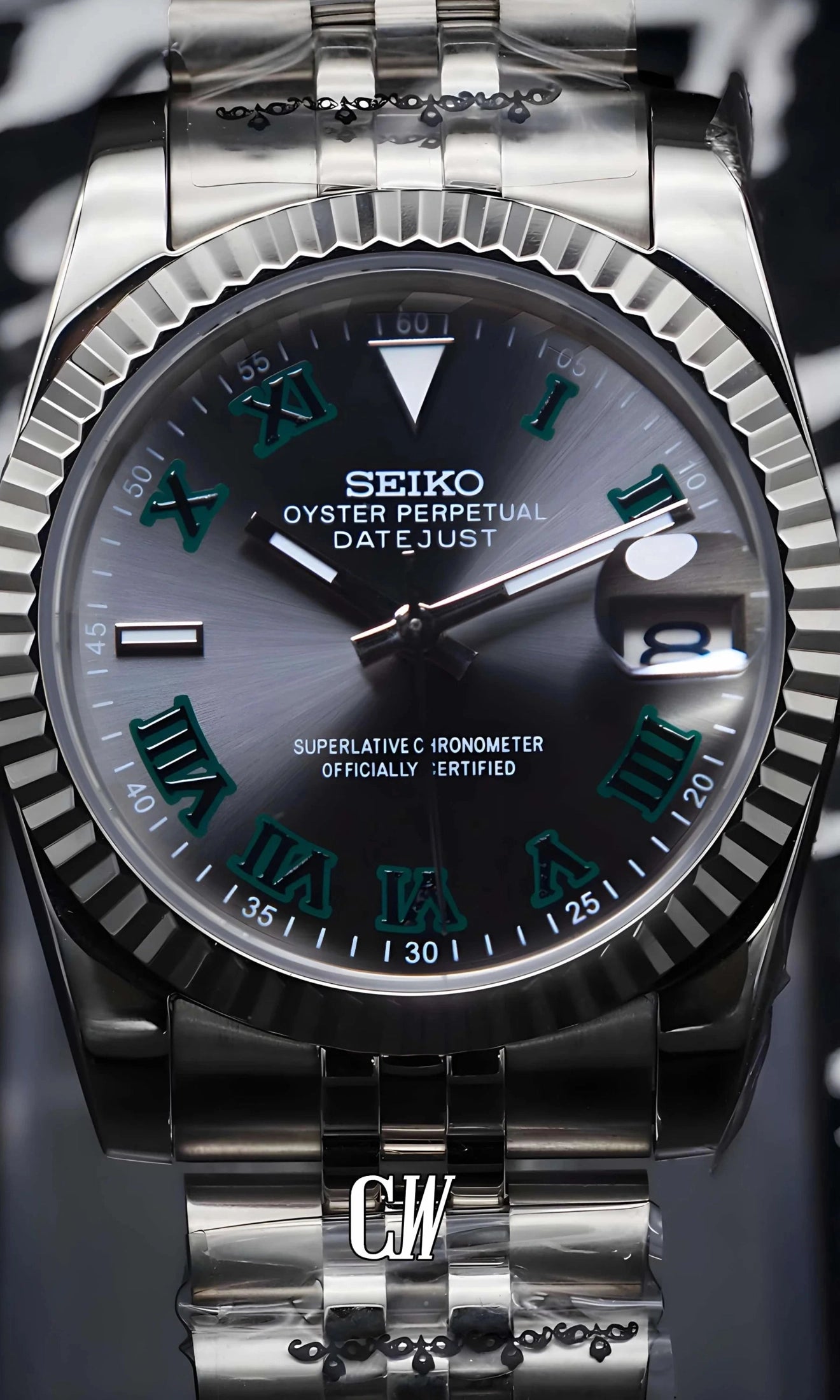 Seikojust Wimbledon watch silver - Circa Watch Labs