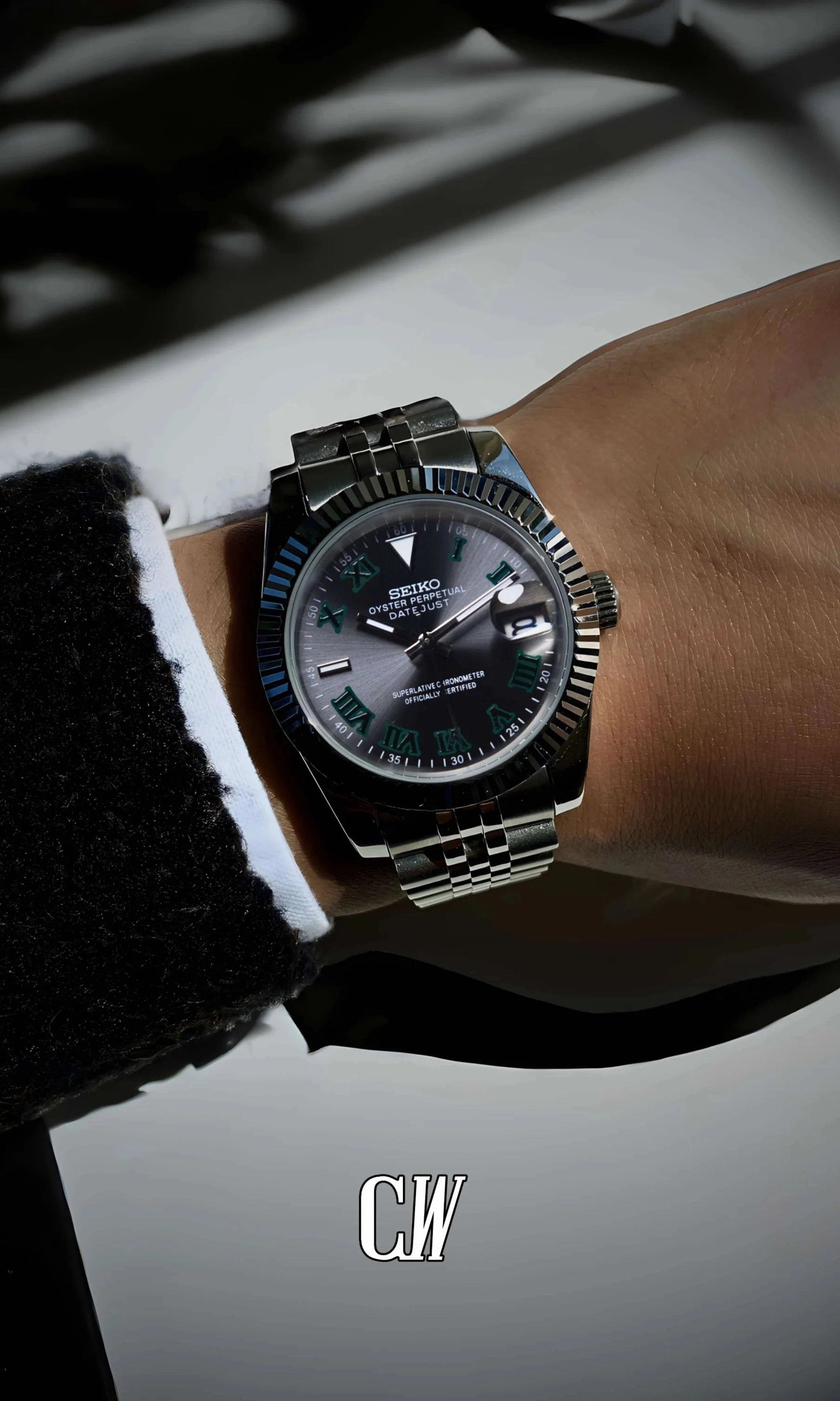 Seikojust Wimbledon watch silver - Circa Watch Labs