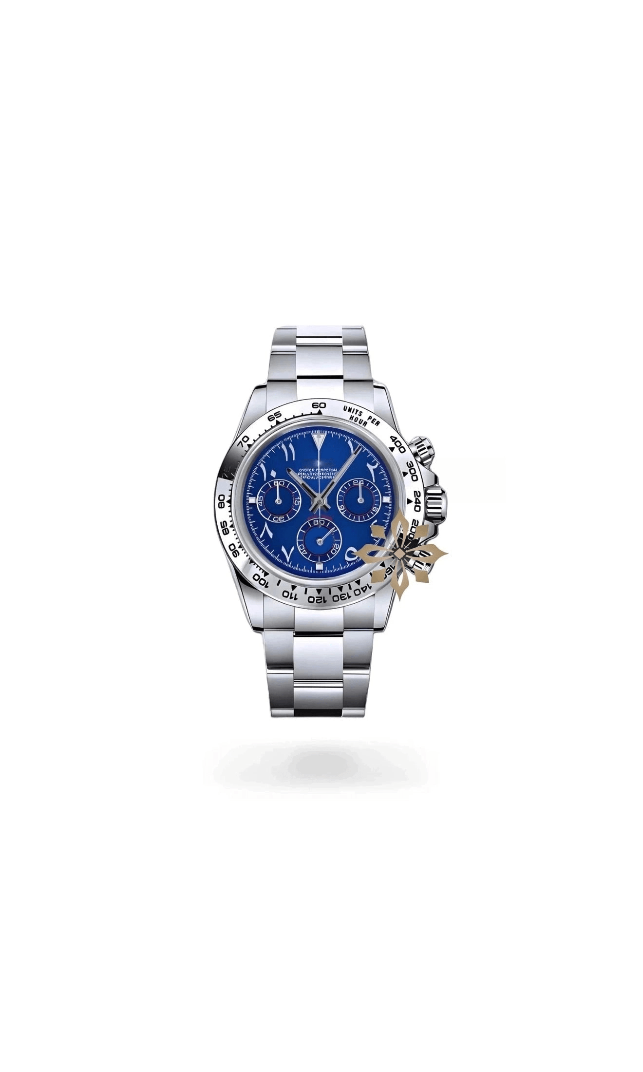 Seitona mod blue arabic watch - Circa Watch Labs seiko mod