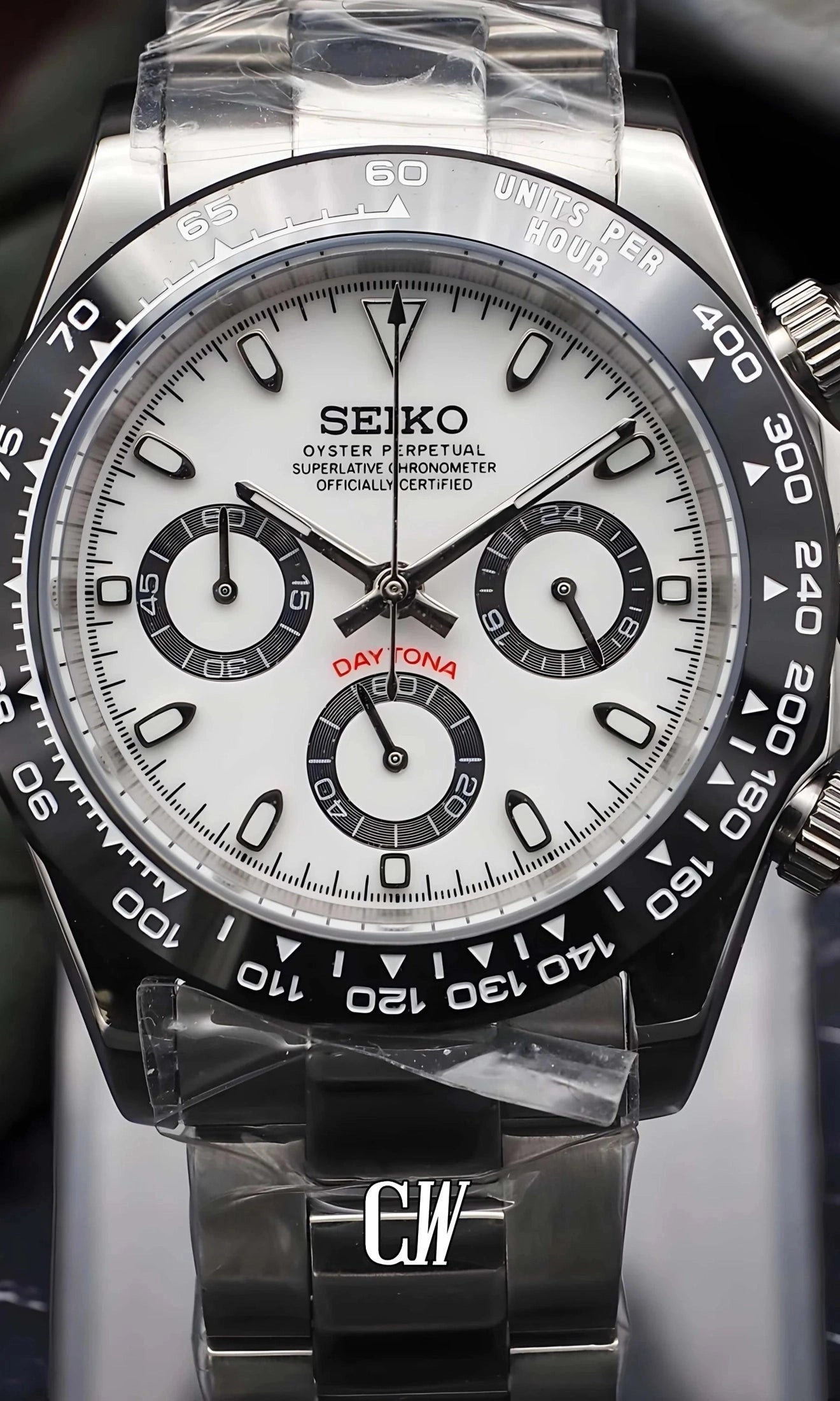 Seitona mod panda watch - Circa Watch Labs seiko mod