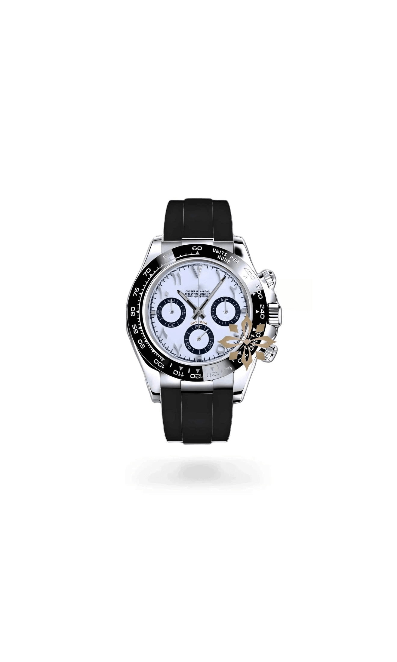 Seitona mod white arabic watch - Circa Watch Labs seiko mod